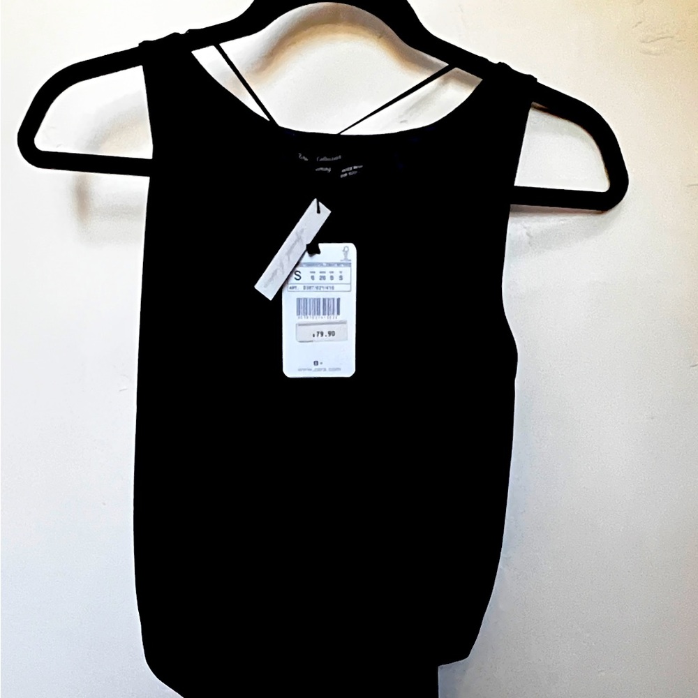 New Zara draped sheath dress. Size small